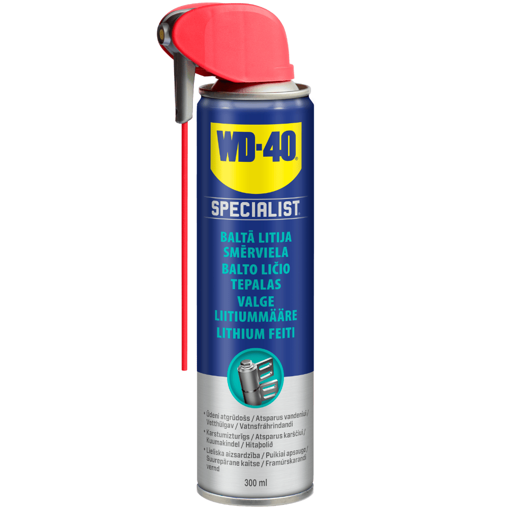 Valge liitiummääre packshot